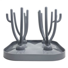 Сушка для дитячих пляшечок "Кактус" (сіра)