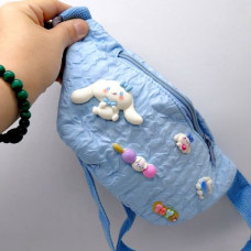 Дитяча напоясна сумочка "Sanrio" одне відділення, в пакеті (БЛАКИТНА ВИД 1) Дитяча напоясна сумочка "Sanrio" одне відділення, в пакеті (БЛАКИТНА ВИД 1)