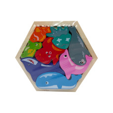 Детский деревянный пазл вкладыш Детский деревянный пазл вкладыш