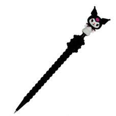 Карандаш механический с фигуркой Kuromi 9626(Black) 0,5 мм