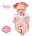 Детская мягконабивная кукла M 5882 I UA(White) 33 см, музыкальные эффекты