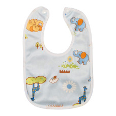 Детский тканевый слюнявчик MGZ-0600-15 на кнопке