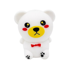 Детская антистресс-игрушка Яркий Мишка sa1673(White) 6 см