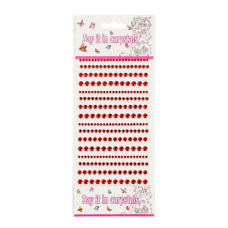 Наклейки декоративные XY-020(Red) для авто, ноутбуков, телефонов