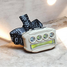 Аккумуляторный налобный фонарь с датчиком движения HC-616S (есть красный свет) Аккумуляторный налобный фонарь с датчиком движения HC-616S (есть красный свет)