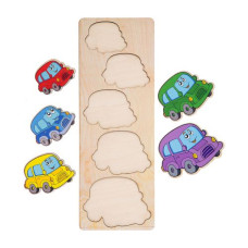 Сортер "Больше-меньше: Машинки"