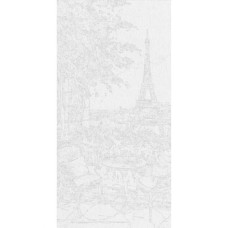 Картина за номерами "Ранок у Парижі" 40*80 см