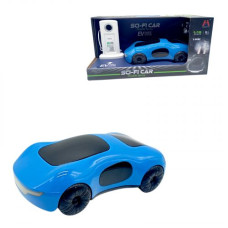 Машина на радиоуправлении парогенерация, музыка, звуки, подсветка, акум. 3.7V, пульт 2.4GHz + сенсорный браслет, зарядная станция, масштаб: 1:16, (СИ