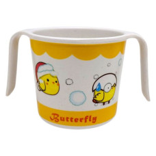 Чашка з бамбукового волокна, 200 мл (ПОМАРАНЧЕВА) Чашка з бамбукового волокна, 200 мл (ПОМАРАНЧЕВА)