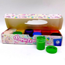 Фарби гуашеві Unicorn 12 кольорів по 20 мл