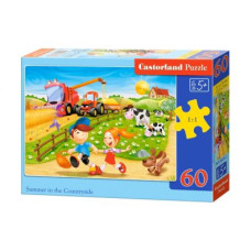 Пазлы "Лето на даче", 60 элементов