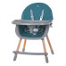 Стульчик для кормления LUMI ME 1111 Teal экокожа