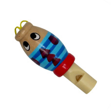 Деревянная игрушка Свисток MD 1934-8 на петельке Деревянная игрушка Свисток MD 1934-8 на петельке