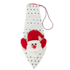 Новогодний галстук с фигуркой 