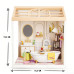 Конструктор-румбокс Ванная комната Mini House 8009-MH серии 