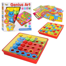 Мозаика для самых маленьких 66828, 12 картинок, 50 фишек