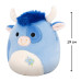 Детская мягкая игрушка Бык Бермайе Squishmallows SQER01213, 19 см Детская мягкая игрушка Бык Бермайе Squishmallows SQER01213, 19 см