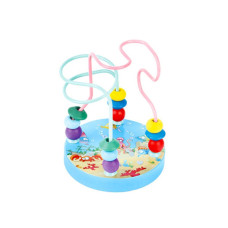 Деревянная игрушка Лабиринт MD 0810(Blue) на проволоке 11 см