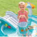 Детский надувной бассейн с горкой Intex Аллигатор