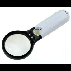 Ручная увеличительная лупа с двумя линзами и подсветкой 6902C Ручная увеличительная лупа с двумя линзами и подсветкой 6902C