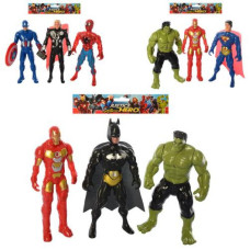 Фігурки cупергероїв Justice Hero, 899-31-32-33K