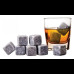 Набор камней для охлаждения виски Whiskey Stones 9 шт + чехол