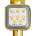 Караоке микрофон Bluetooth DM WS1818 с динамиками беспроводная колонка микрофон для пения Желтый