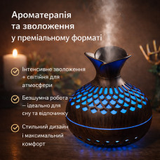 Cool Mist Humidifier 300 мл — портативный ультразвуковой увлажнитель воздуха с 7-цветной LED-подсветкой Cool Mist Humidifier 300 мл — портативный ультразвуковой увлажнитель воздуха с 7-цветной LED-подсветкой