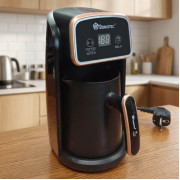 Электрическая турка кофеварка Domotec MS-117 с цифровым дисплеем для кофе и молока 1000Вт