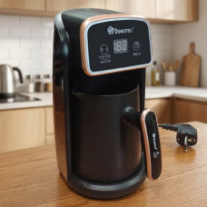 Электрическая турка кофеварка Domotec MS-117 с цифровым дисплеем для кофе и молока 1000Вт