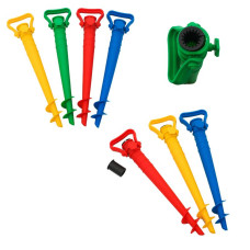 Бур для пляжної парасольки, гвинтовий тримач з ручкою (222-240), 222-240