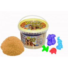 Кинетический песок "Magic Sand", 500 г, с формочками (классический)