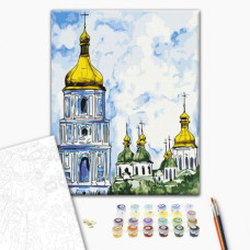 Картина по номерам "София Киевская © Мазнева Марина" ★★★