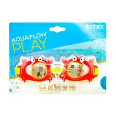 Очки для плаванья "Краб", красные