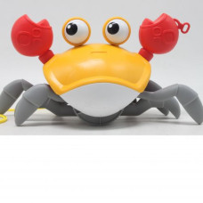 Заводная игрушка "Cute crab" (желтый)