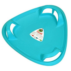 Санки-тарелка "Ледянка" (60х60 см), голубой Санки-тарелка "Ледянка" (60х60 см), голубой