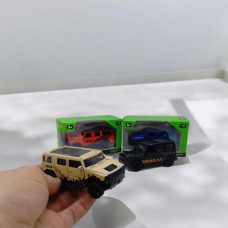 Машинка металева Land Rover Defender Автопром помаранчевий Машинка металева Land Rover Defender Автопром помаранчевий
