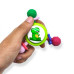 Погремушка-спиннер "Динозаврик"; резиновые прорезыватели, присоска, в коробке