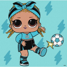 Картина по номерам "L.O.L Surprise! Game on. Kicks" 25x25см