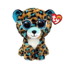 Детская мягкая игрушка TY Beanie Boos. Леопард COBALT 15см
