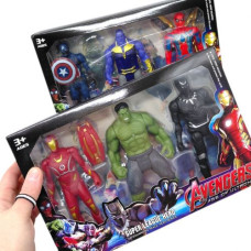 Набір героїв MARVEL 6625 A 3шт.в коробці (ВИД 2)