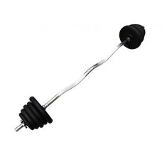 Наборная штанга Home TI-0201-W-33, 33 кг W-образный гриф