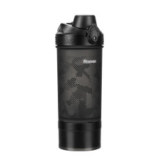 Спортивный шейкер Fitseven Infinity 1110(Black) 550 мл, черный