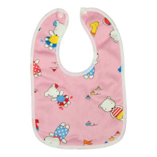 Детский тканевый слюнявчик MGZ-0600-24 на кнопке