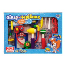 Игровой набор Доктор-волшебник Limo Toy M 0462, 22 предмета (A) Игровой набор Доктор-волшебник Limo Toy M 0462, 22 предмета (A)