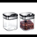 Набор баночек для хранения специй на подставке с ложками, 3×300мл Spice jar TLG-021