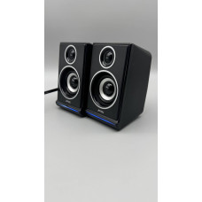 Колонки для ПК компьютера JEDEL S-578 RGB Чёрные