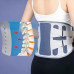 Корсет для спины универсальный с ремнями Belt / Корректор осанки / Пояс для спины