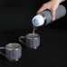 Подарочный набор Vacuum Flask SET вакуумный термос из нержавеющей стали 3 чашки Серый Подарочный набор Vacuum Flask SET вакуумный термос из нержавеющей стали 3 чашки Серый