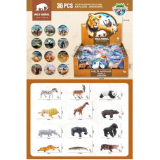 Тварини дикі, у боксі р-р 6*3*5см, JS20-2